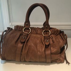 Miu miu leather bag